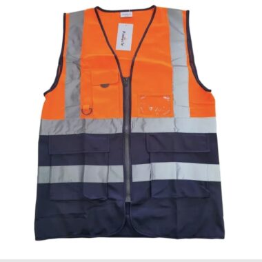 2 tone signaling vest with Navy